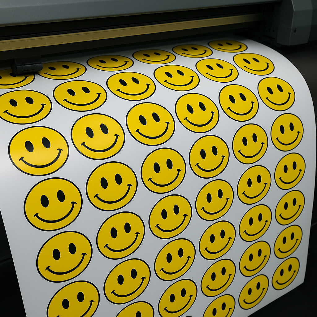 Custom Vinyl Sticker Printing - Gangsheet Vinyl Stickers